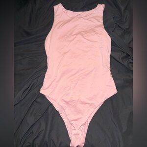 Pink bodysuit